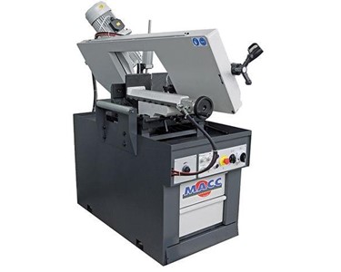 MACC - Metal Dual Miter Bandsaw | Semi Auto, 300mm Cap, Swivel Head