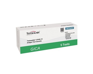 Testsealabs - Rapid Antigen Self Test Cassette - 5 Pack
