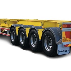 Vawdrey Skeletal Trailer for Shipping Containers