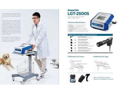 Longest - Shockwave Therapy Device |  PowerShocker LGT-2500S