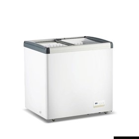 Chest Freezer with Flat Glass Sliding Lids 256L - WD256G