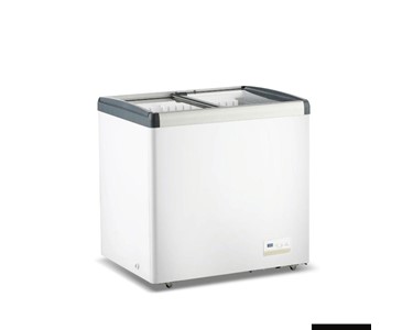 Thermaster - Chest Freezer with Flat Glass Sliding Lids 256L - WD256G