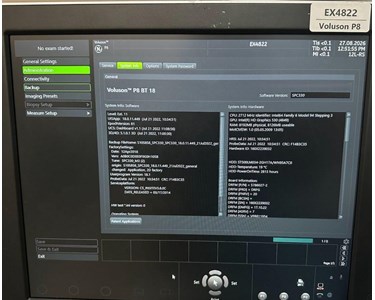 GE - Voluson P8 Ultrasound EX4822