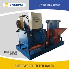 Oil Filter Compactor Machine | EOFB-1818