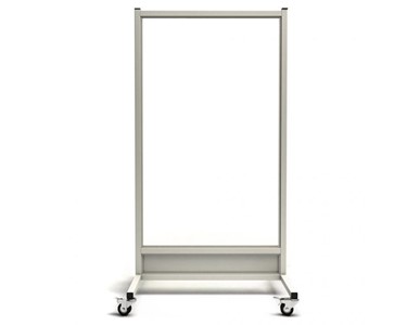 Mobile Leaded Barrier With 75cm W X 150cm H Window