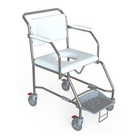 Maxi Mobile Shower Commode – Larger Seat