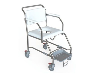 K-Care - Maxi Mobile Shower Commode – Larger Seat
