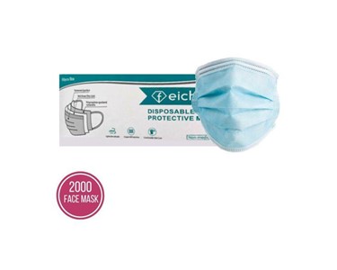Feichan -  Protective Face Mask |TGA Approved Eichan Disposable 3 Layered Blue-2