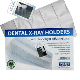 Dental x-ray storage pockets