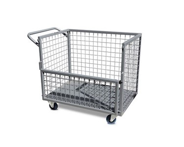 Industrial Caged Trolley | Castors & Industrial - ITC340