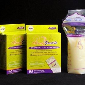 HoneySuckle Breastmilk Storage Bags