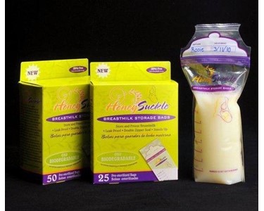 HoneySuckle Breastmilk Storage Bags