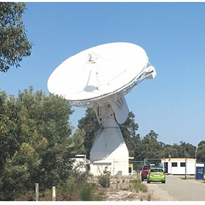 Inmarsat Satellite Antenna Packaged by Intercept for Shipment