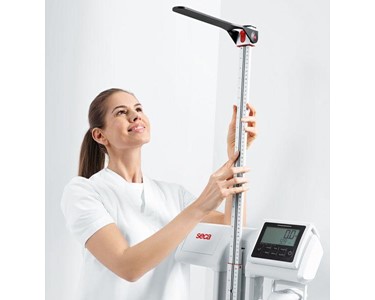 Seca - 777  Digital Column Scale with Height Measuring Rod 