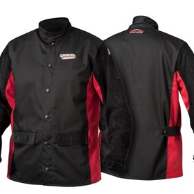 Welding Jackets | Shadow Leather Sleeved Jackets