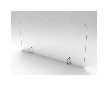 Sneeze Guard | Table Shield (H)600mm x (W)1200mm 3mm Acrylic – 4 Legs