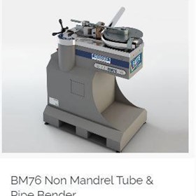 Non Mandrel Tube Bending Machine range