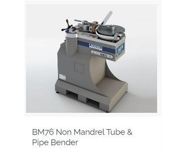 Mackma - Non Mandrel Tube Bending Machine range