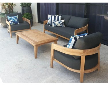 Outdoor Elegance - Teak Outdoor Lounge Setting | Ubud 4pc 