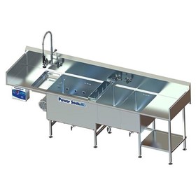 Continuous Motion Pot and Pan Washer with P200 Remote