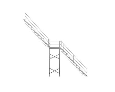 Access Stair & Ladder | Mid Landing System