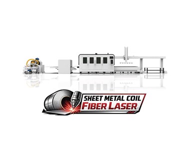 GWEIKE - Coil Fed CNC Fiber Laser Cutting Line for Steel Coil | LF3015MB
