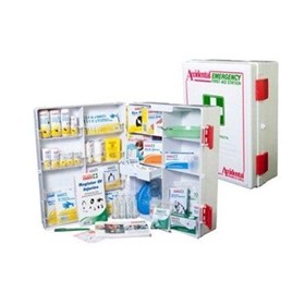 National Workplace First Aid Kit ABS Plastic Wall Mountable Large