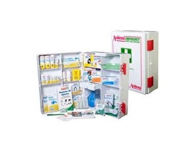 National Workplace First Aid Kit ABS Plastic Wall Mountable Large