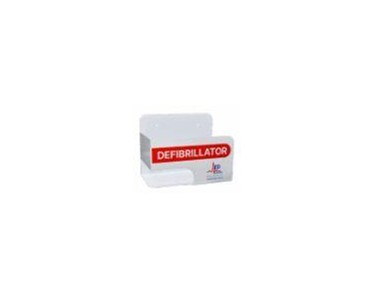 AED White Wall Bracket