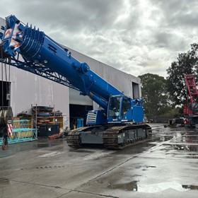 Used Telescopic Crawler Crane | LTR 1100