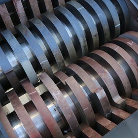 Double Shaft Tyre Shredder/Continuous Tyre Processing