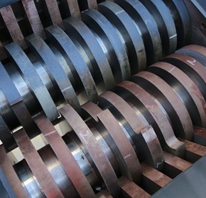 Double Shaft Tyre Shredder/Continuous Tyre Processing
