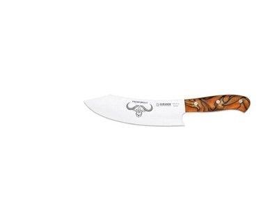 Giesser - Knife | Premium Cut Chefs No.1, 20cm – Spicy Orange Handle (1900)