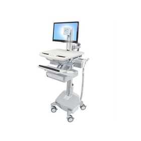 Medical Cart | StyleView® Cart with LCD Pivot, LiFe Powered, 1 Drawer 