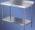 Simply Stainless - Stainless steel work bench with Splashback 700 Series