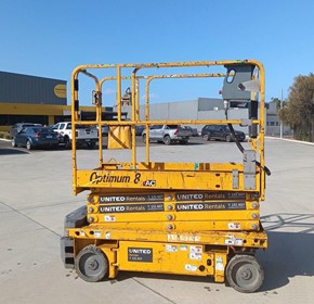 Used Haulotte 8M Electric Scissor Lift – Optimum 8