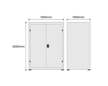 Enforcer Group - Carpark High Storage Cabinet | SC-H-W