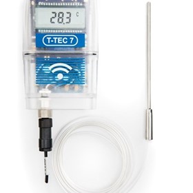 Temperature Data Logger for Medical Applications | T-TEC 7RF-3E