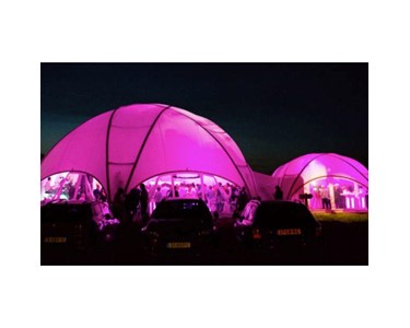 Wow Structures - Medium Hexadome Marquees | 175m2