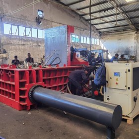 Aluminum Extrusion Baler