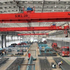 Double Girder EOT Overhead Crane | Winch | Lifting Capacity 10t-300t