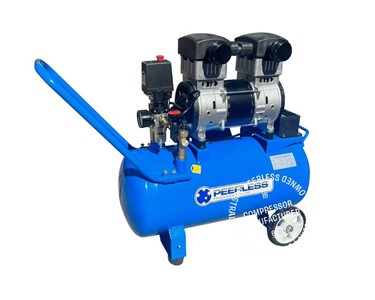 Peerless - Oil Free Air Compressor | Single Phase 10Amp 2HP 175LPM 40L