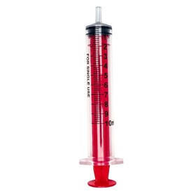 Red Plunger Syringes | Neuromuscular 10ml