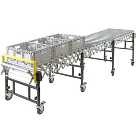 Expanding Roller Conveyors | 130kg/m Capacity | Flexible Conveyor