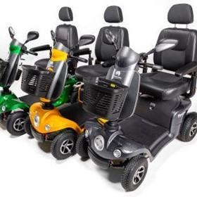 Country Care Wanderer Scooter Charcoal, Emerald Green or Pearl Gold