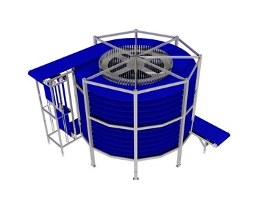 Spiral Cooling / Freezing Tower