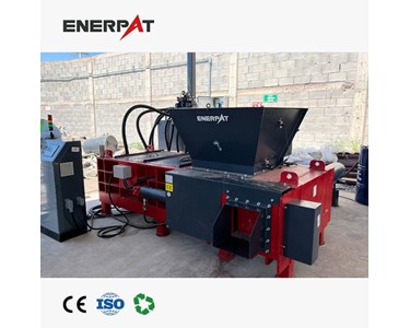Enerpat - Hopper Style Automatic Metal Baler | Fast Pressing Baler