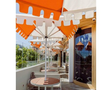 Original Parasol Co - Commercial Cafe Umbrella | Square | Fully Customisable | 3 Yr Warranty