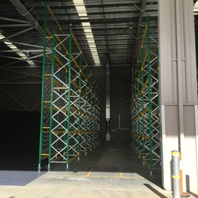 Pallet Racking Safety Fence