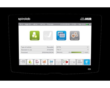 MIR - Spirolab 4 Desktop Spirometer